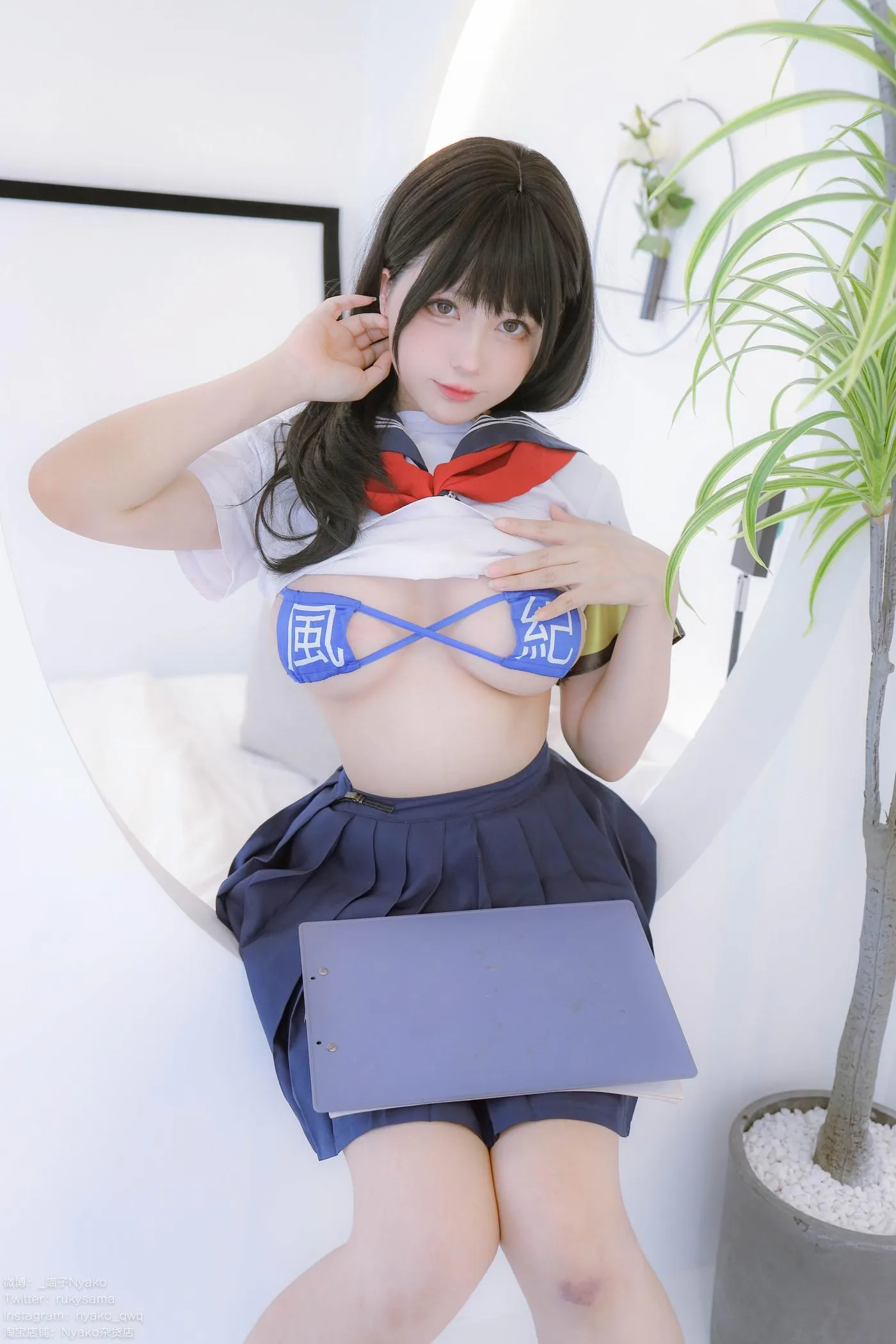 Nyako喵子 – NO.36 痴·女子校生2 风纪委员 [85P]插图8